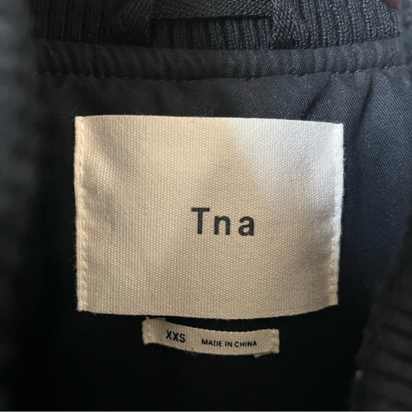 ARITZIA TNA Sequoia Bomber Jacket Black Size XXS - Picture 8 of 8